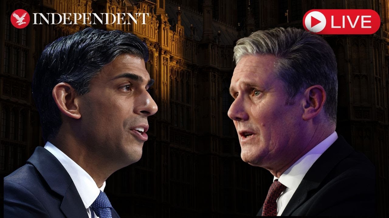 Live: Prime minister Keir Starmer faces Rishi Sunak at PMQs
