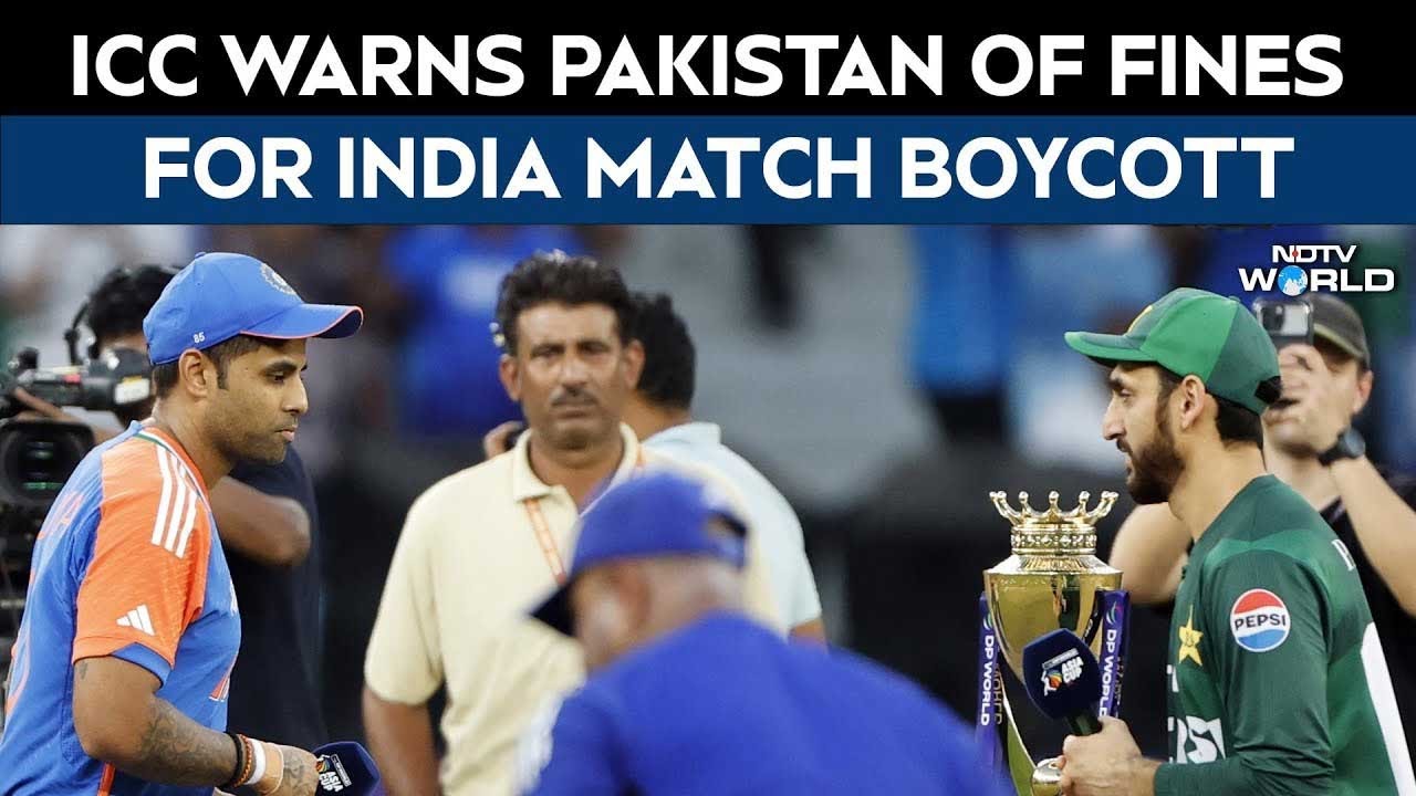 T20 World Cup News | Pakistan Cricket Board Meets ICC In Lahore As WC Boycott Standoff Deepens