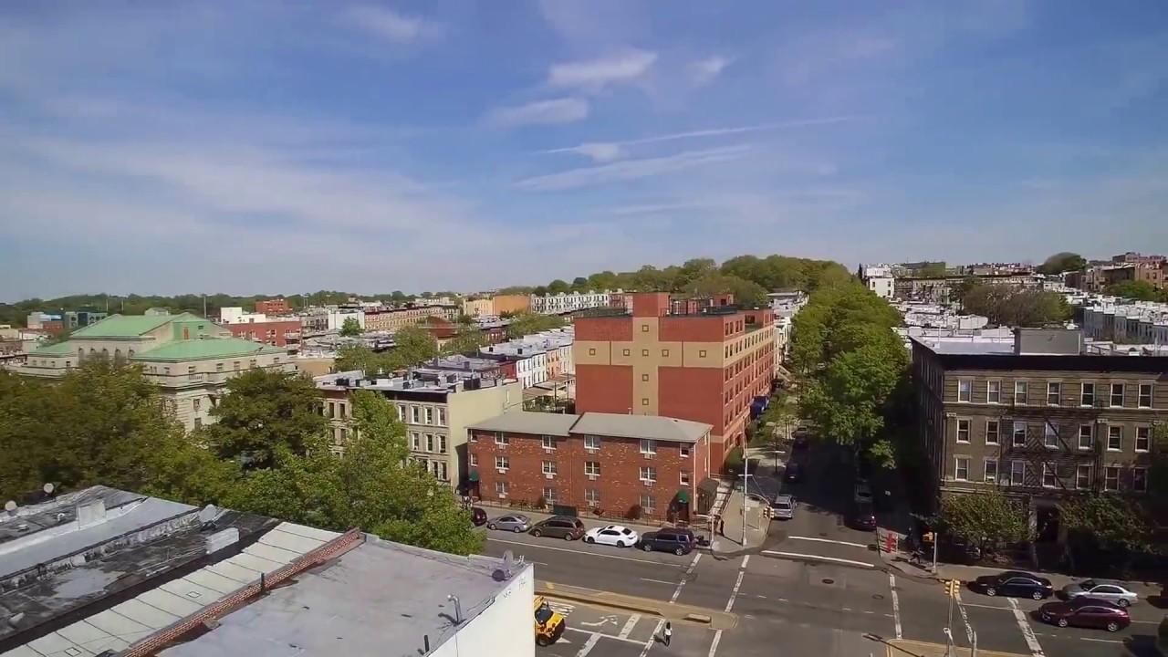 Sunset Park Brooklyn Drone