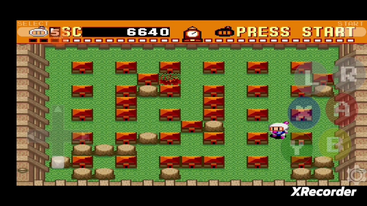 Super Bomberman SNES Stage 1 