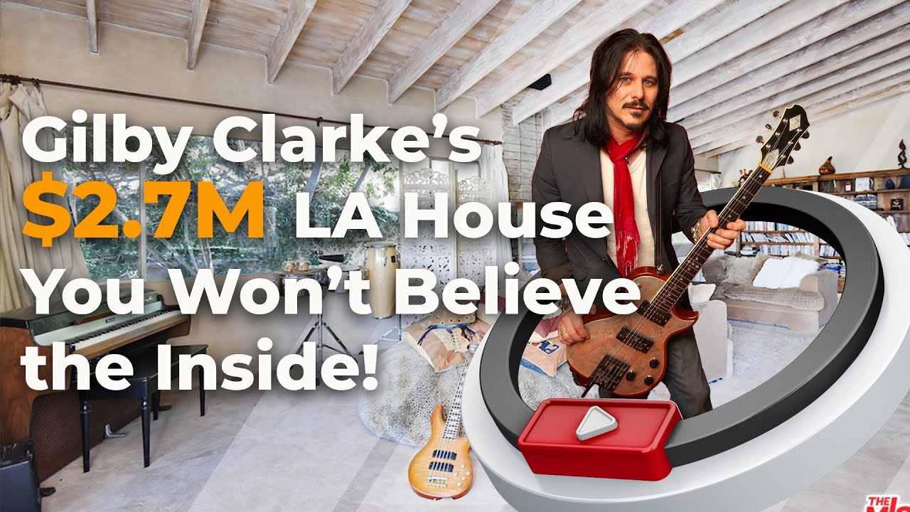 Gilby Clarke's $2.7M LA Rock Haven | Inside the Guitarist's Chic Los Angeles Residence