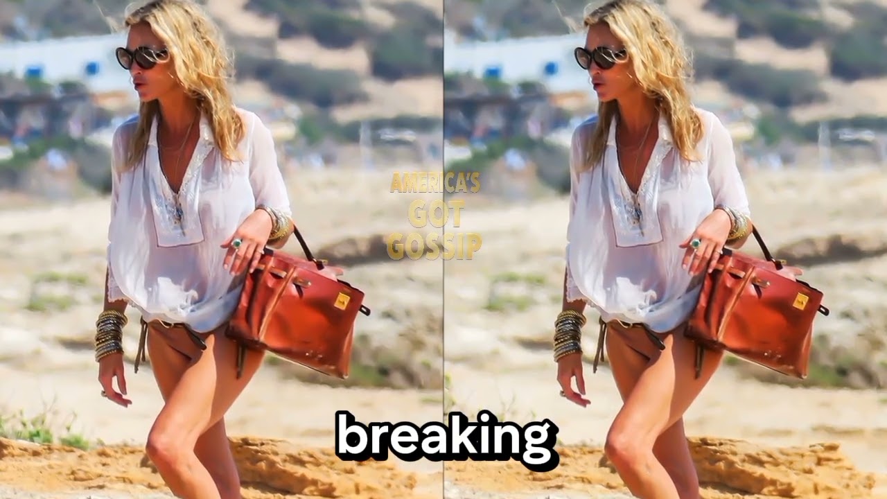 Kate Moss Carries Hermes Kelly Bag to the Beach, Unconcerned About Getting Wet & Scratched #katemoss