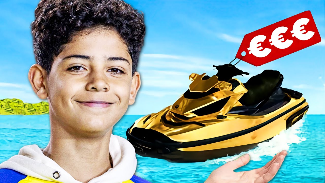 Le cose estremamente costose che Cristiano Ronaldo Jr. possiede!