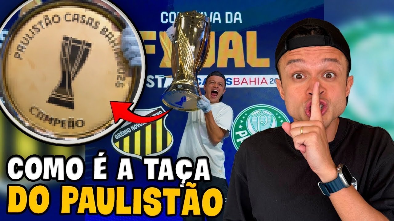 3 SEGREDOS QUE NUNCA TE CONTARAM SOBRE O TROFÉU DO PAULISTÃO!