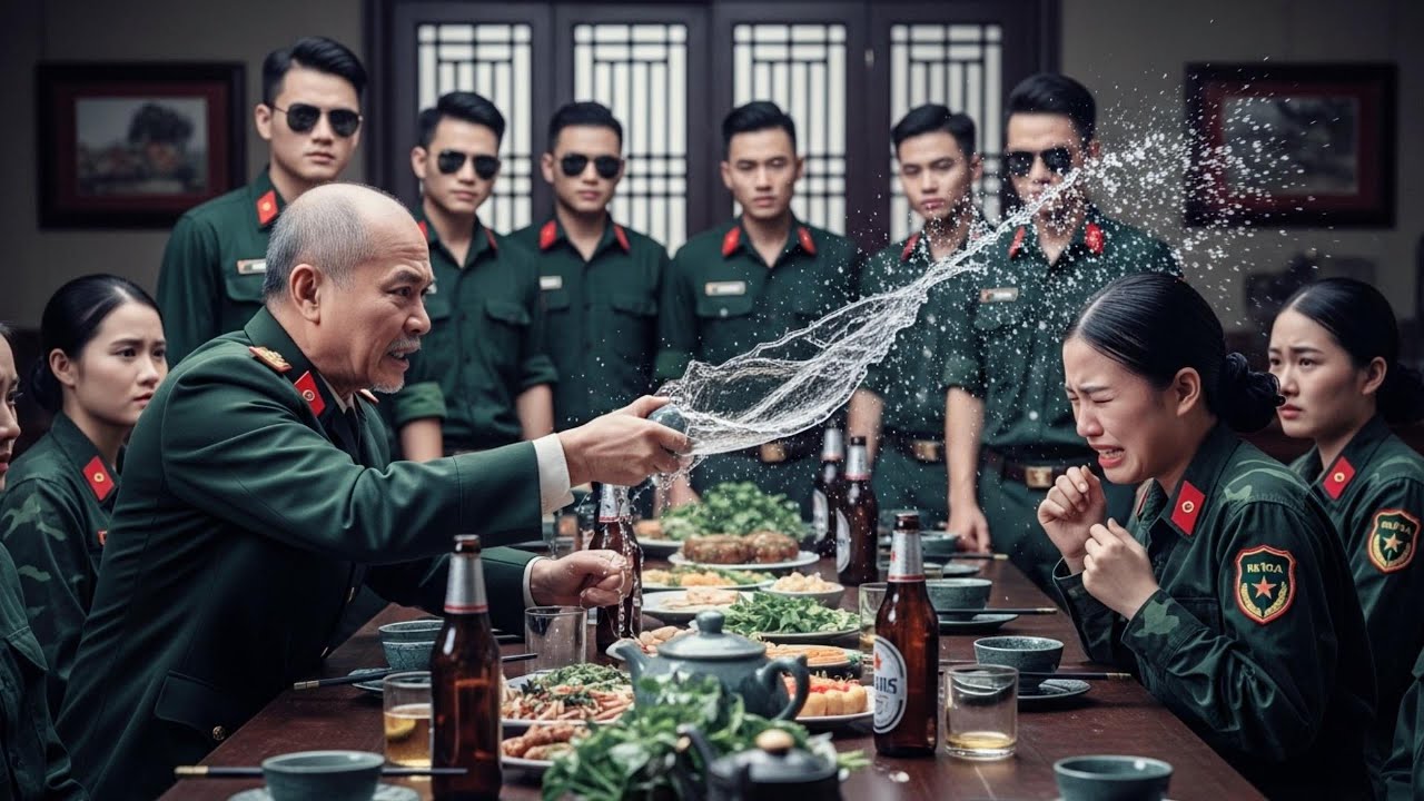 Viên Đại Tá Say Rượu, Bắt Nạt Nữ Binh Sĩ, Nhưng 13 Ngôi Sao Trước Mặt Đã Khiến Ông Ta Quỳ Xuống