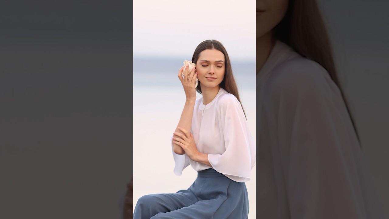 The white pearl of our silk collection. The touch of silk gives a feeling of airy femininity.