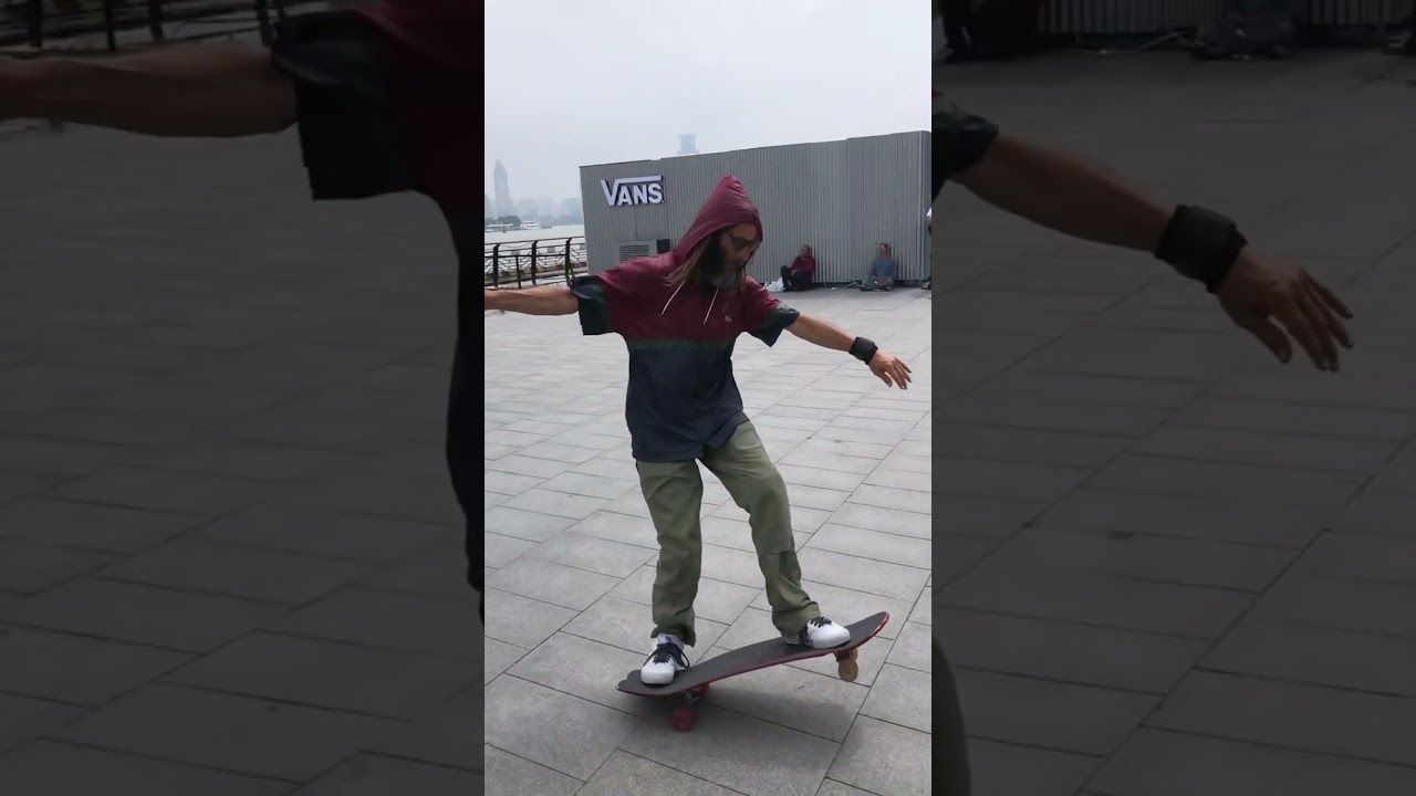 Tony Alva skating in Shanghai