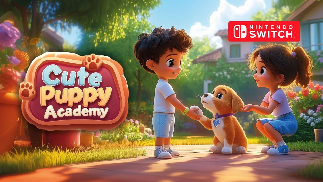 Cute Puppy Academy Gameplay Nintendo Switch