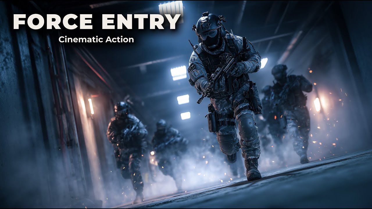 Cinematic Action Music for Videos | No Copyright — Force Entry