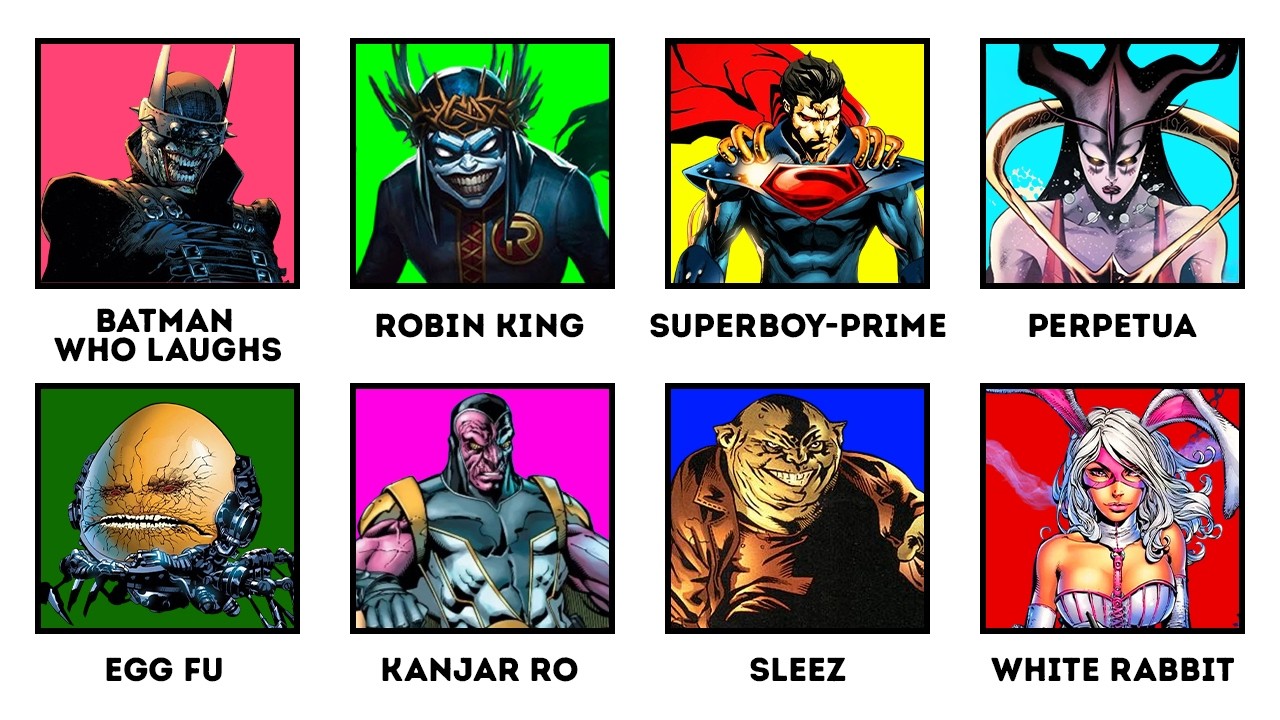 10 Most Hated DC Villains Ranked In Order
