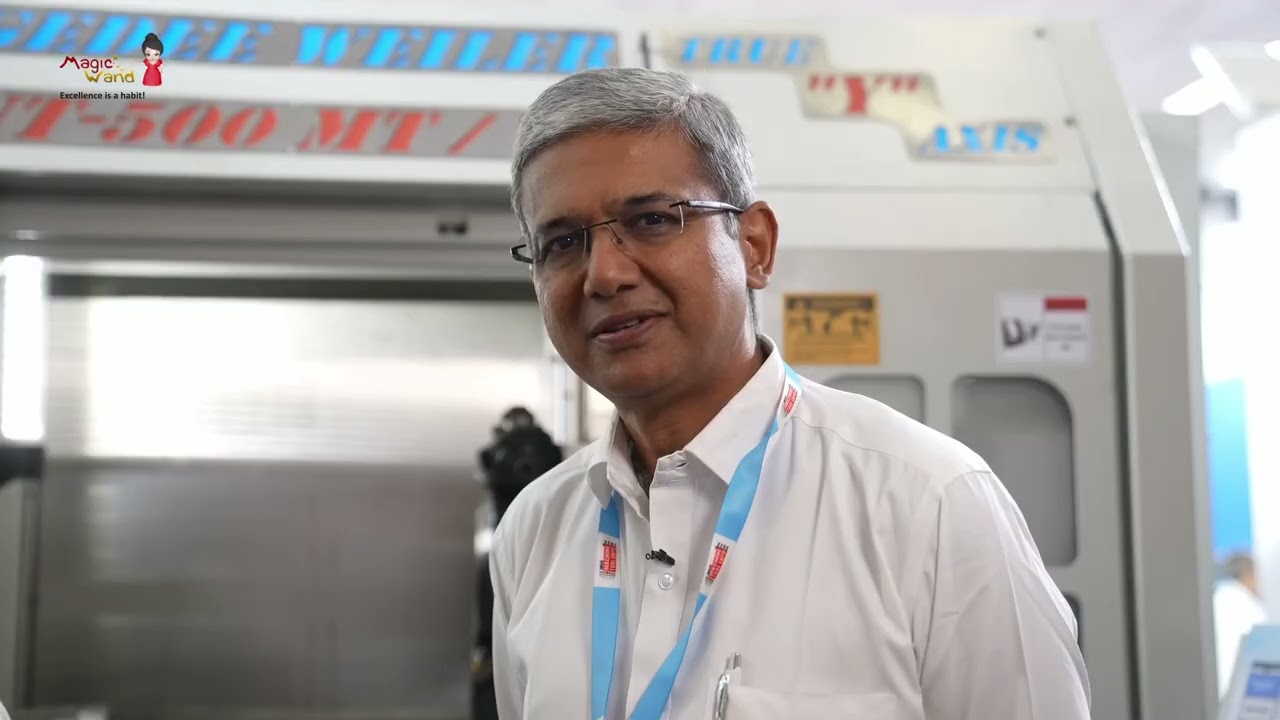 Delhi Machine Tool Expo 2023 - GD Rajkumar, Managing Director, Gedee Weiler Pvt Ltd
