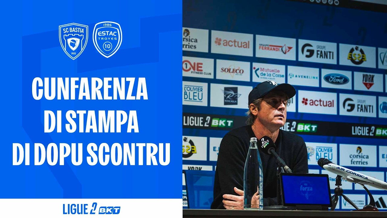 SC Bastia 0-0 ESTAC Troyes : Cunfarenza di stampa di dopu scontru di Réginald Ray