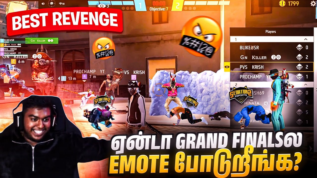 💥Finalsல இப்படி ஒரு Emote🤬Match பாத்ததே இல்ல..⁉️ | SNS vs V4 - FreeFire