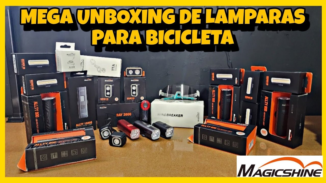 LAS MEJORES LÁMPARAS PARA BICICLETA | ALLTY 1500S MAGICSHINE |
