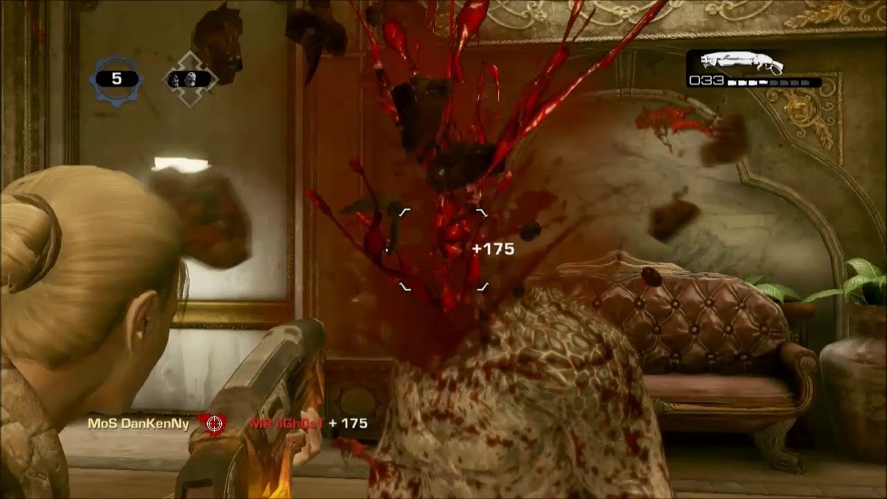 Gears of war 3: Duelo por equipos en Hotel / Partidas MoS / Gameplay HD