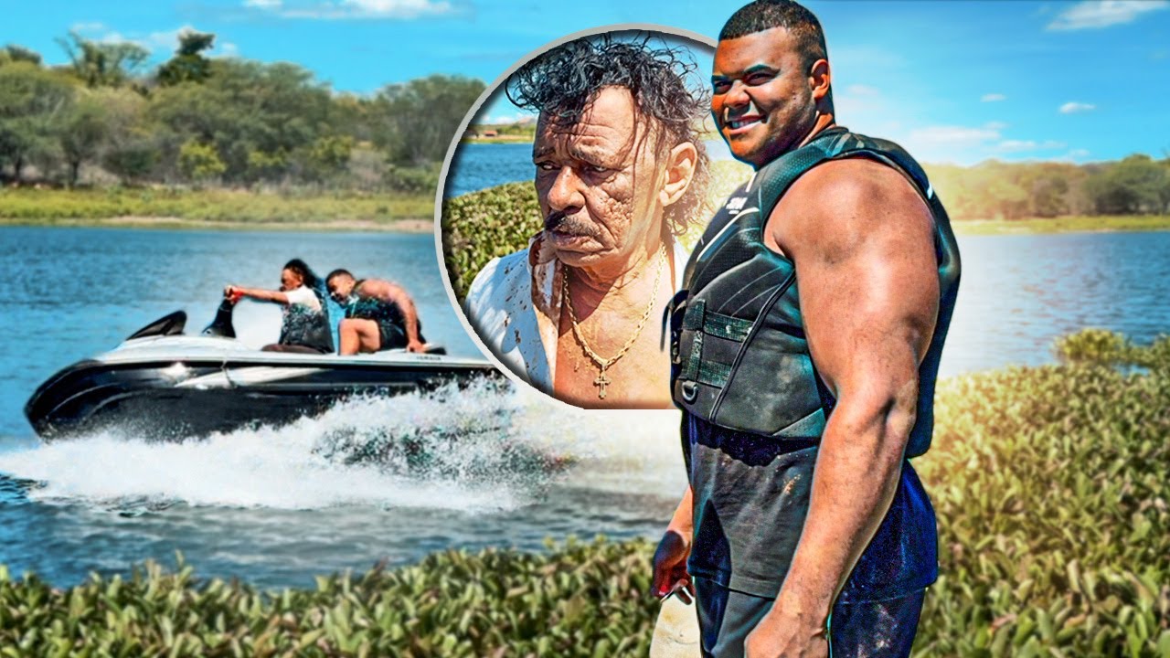 TIRINGA PERDEU O JUÍZO E DERRUBOU O BITELO NO JETSKI 