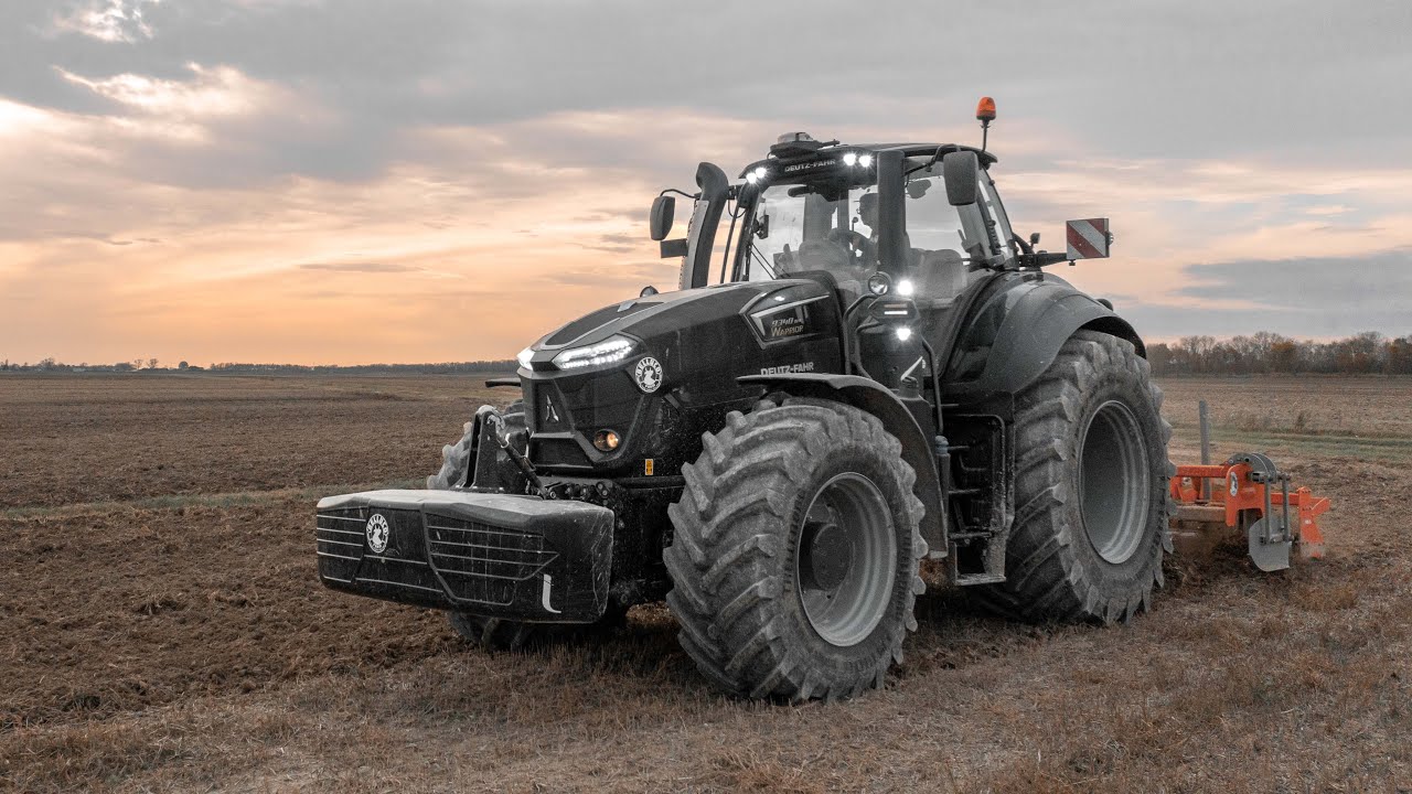 Deutz-Fahr 9340 TTV Warrior + Глубокорыхлитель Pastò | Беллюко