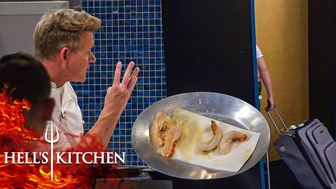 Raw Lobsters Cause a Shock Mid-service Elimination | Hell's Kitchen