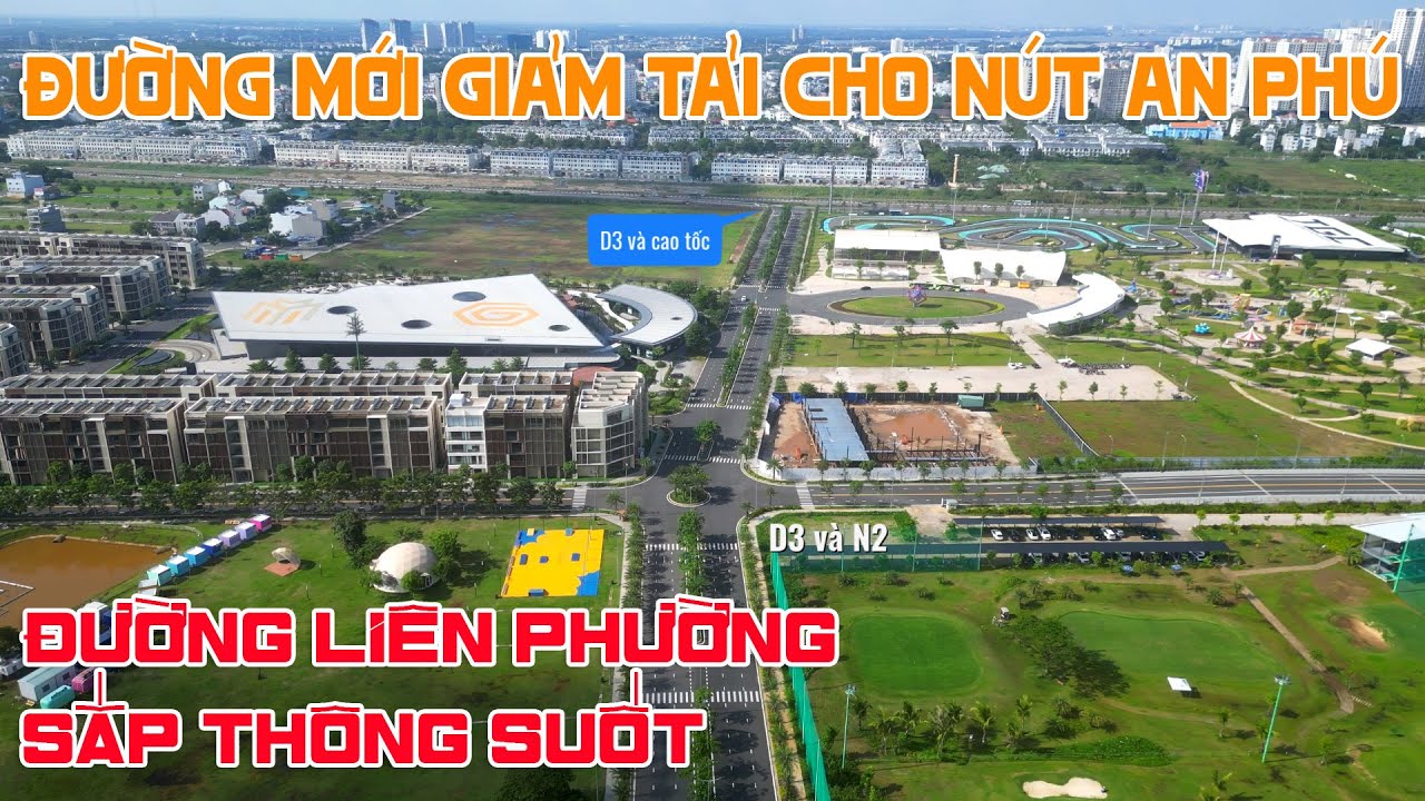 Đường Liên Phường sắp được thông suốt | Sắp có đường mới giảm tải cho Nút giao An Phú
