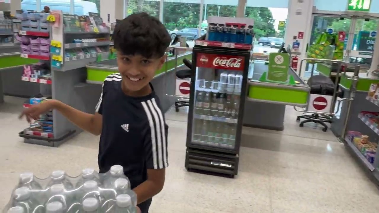 Shopping with my mom in Asda