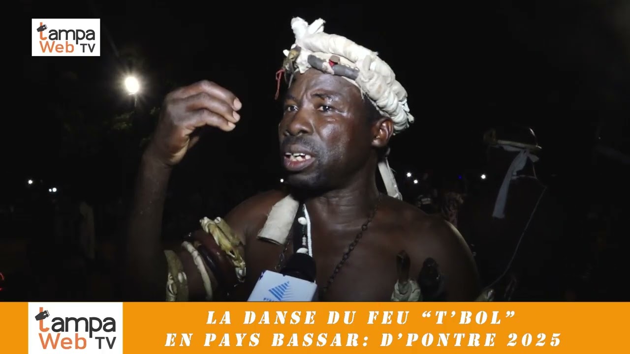 Fête des ignames D'pontre N'nidak la danse de feu T'BOL du 05 septembre 2025