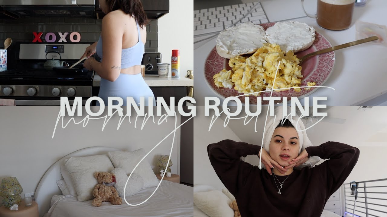 MY 8AM PRODUCTIVE & HEALTHY MORNING ROUTINE