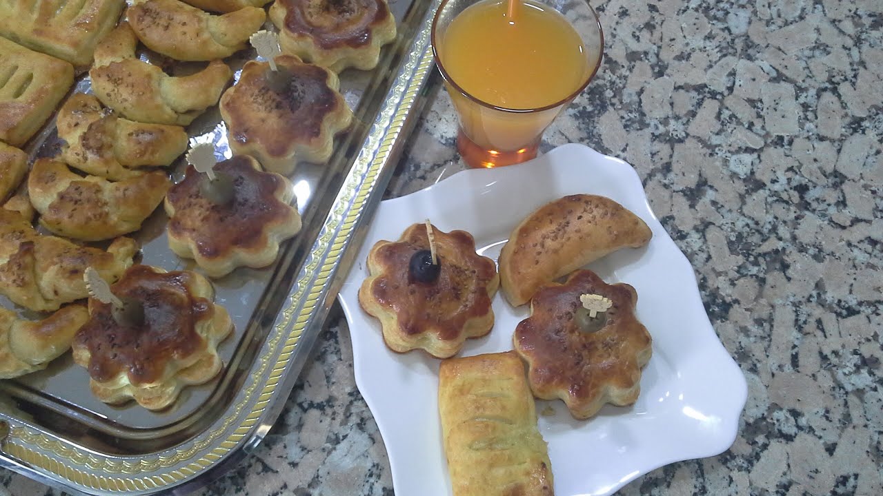 مملحات بالعجينة المورقة ---- des salés à la pâte feuilletée