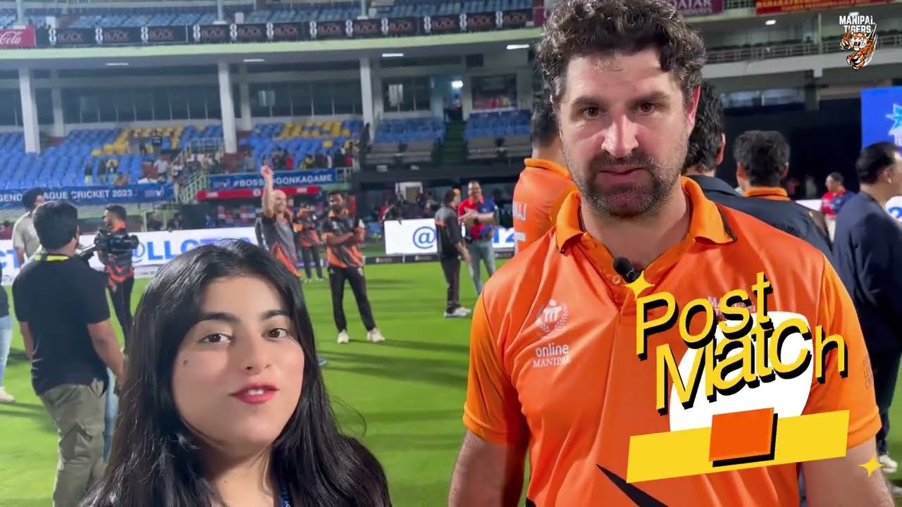 Post-Match Conversation with Colin de Grandhomme | Manipal Tigers