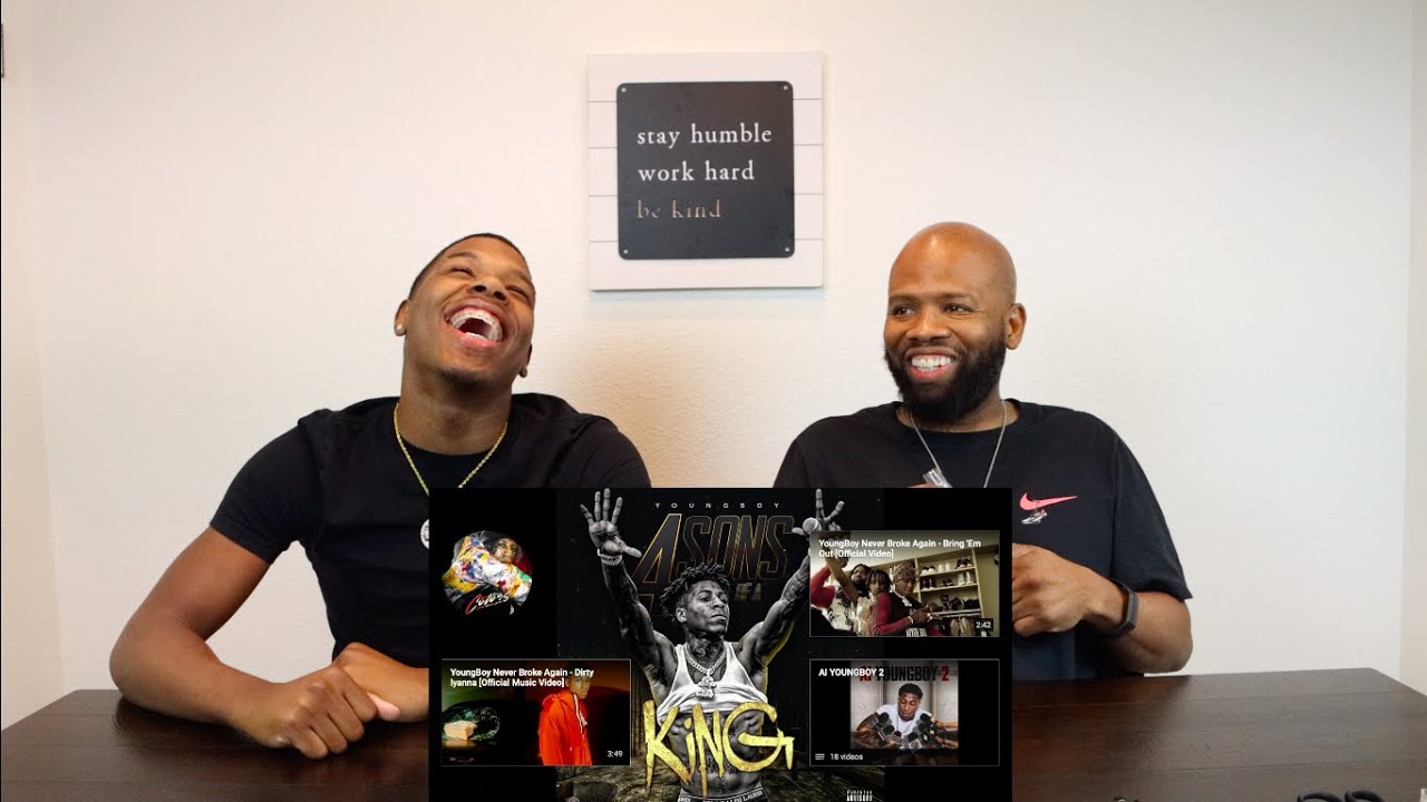 NBA Youngboy - 4 сына короля (официальный аудио) РЕАКЦИЯ ОТЦА