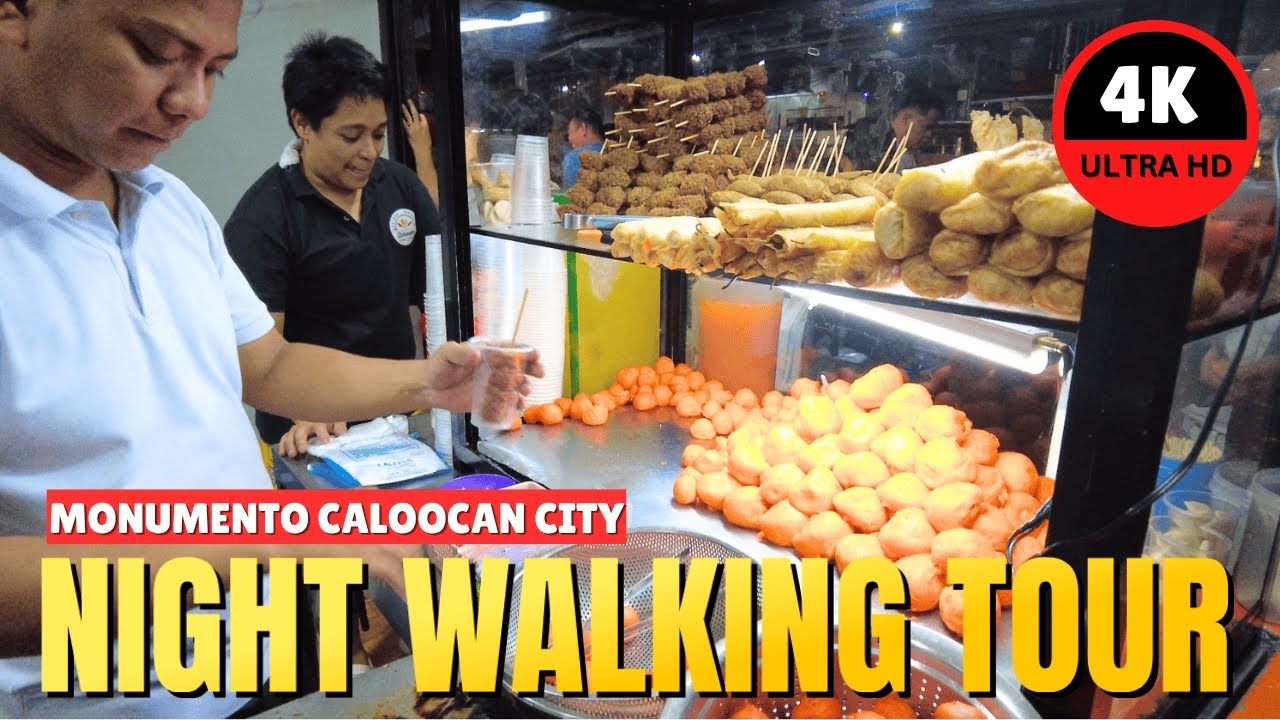 [4K] MONUMENTO NIGHT WALKING TOUR I Caloocan City Philippines