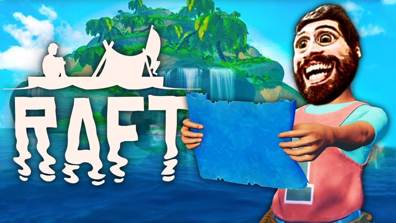 24 ÓRA EGY LAKATLAN SZIGETEN 🎮 Raft | 4. rész
