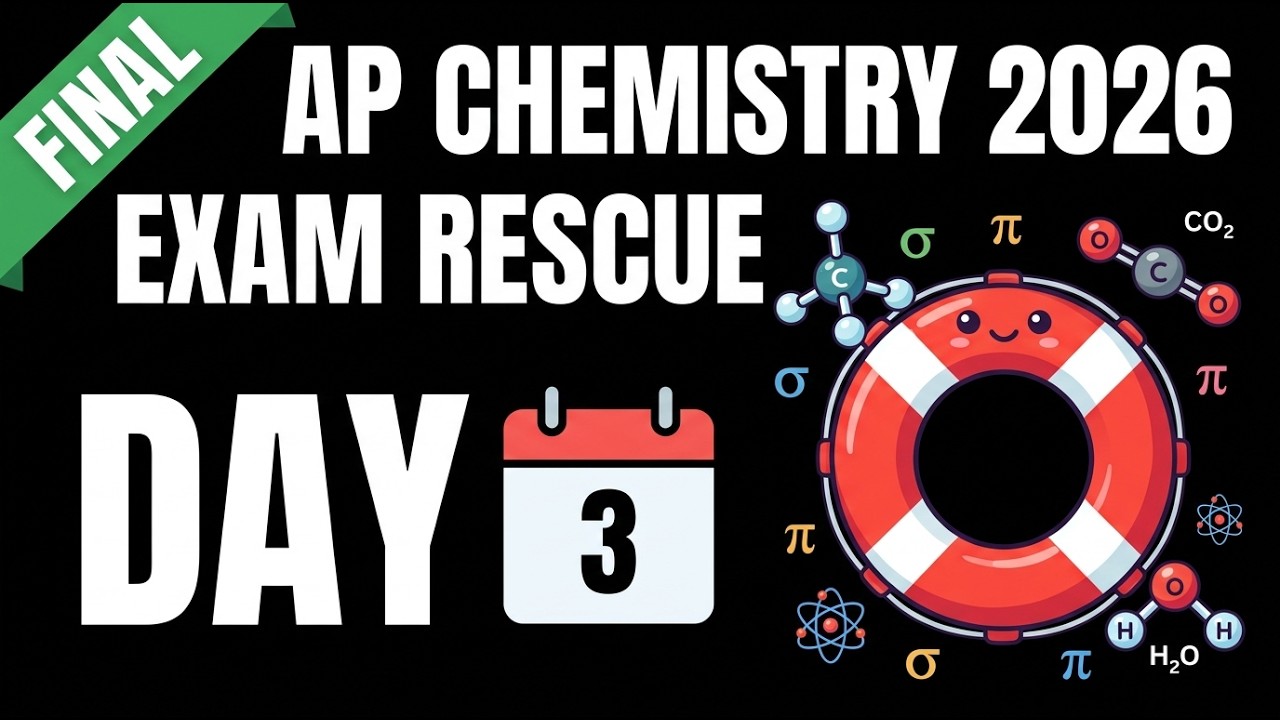 🛟 AP CHEMISTRY RESCUE | Day 3 of 30 | Chemical Bonding & Molecular Structure Deep Dive 🛟 MCQs