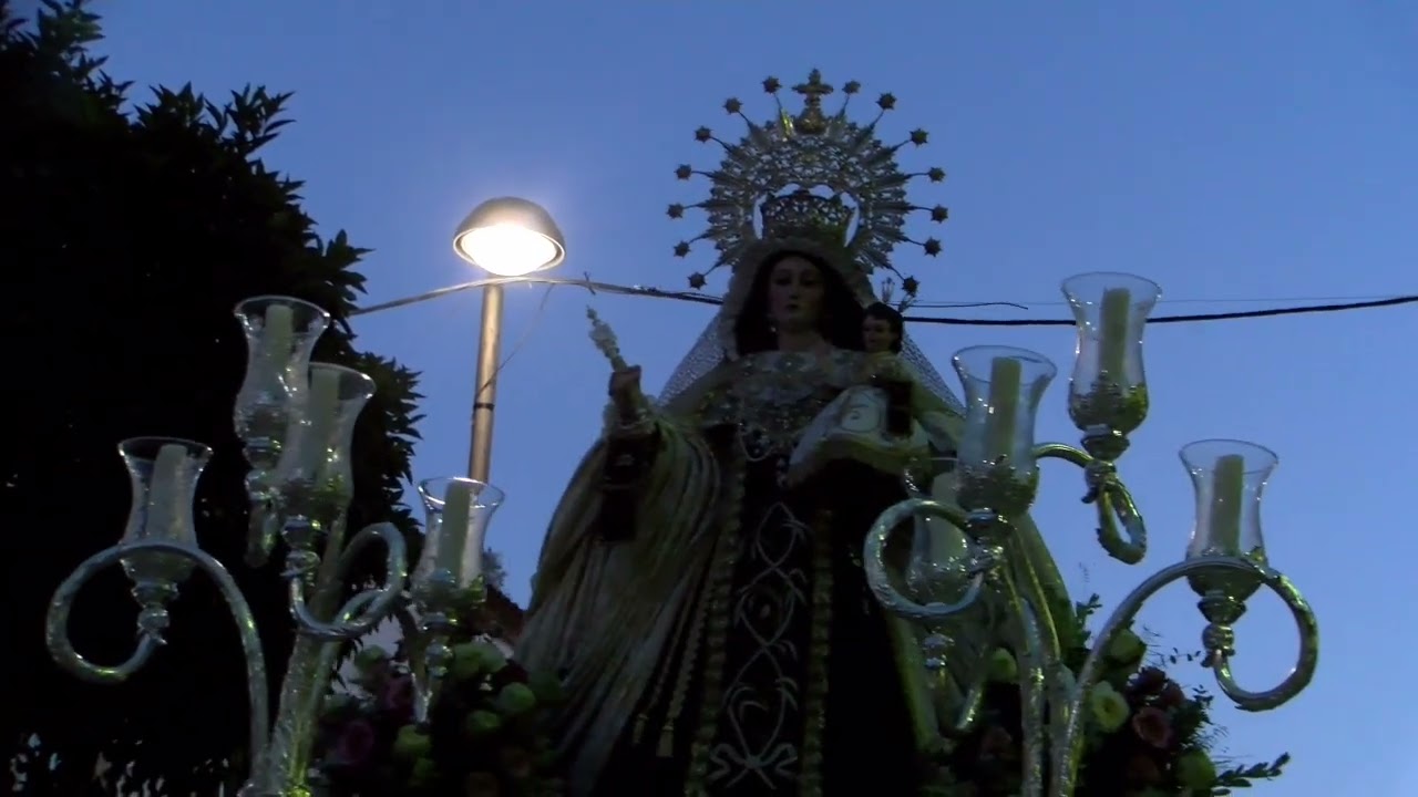 Salida Procesional Virgen del Carmen en Nerva 2025