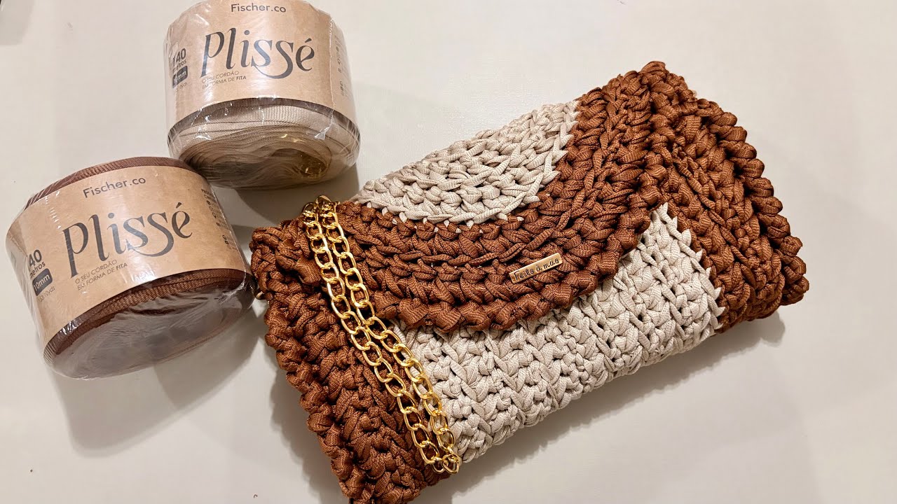 Bolsa de Crochê - Passo a Passo Completo - Prática e Fácil 