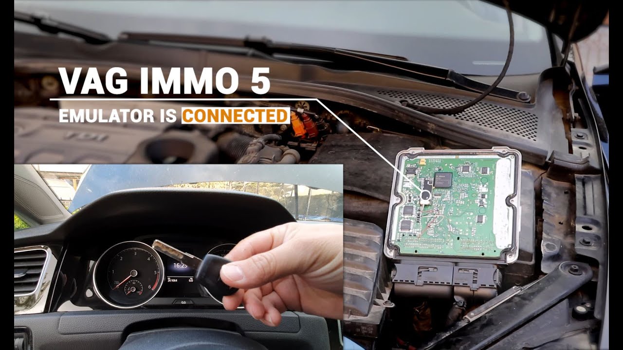 VAG immo5 Emulator Immo OFF MQB DQ200 DQ250, MQB all key lost