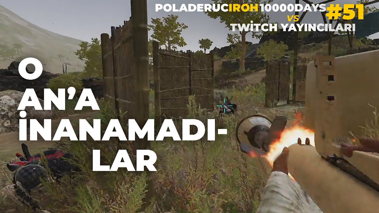 10000DAYS DE YABANCI YAYINCILAR DA İNANAMADI | Iroh , Poladeruc | PUBG Twitch Türkiye #51