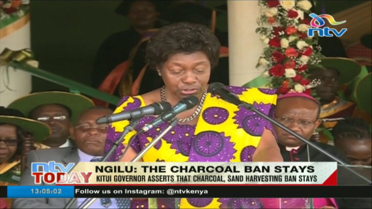 Kitui governor asserts that charcoal, sand harvesting ban stays