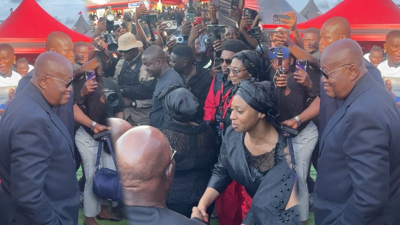 Nana Addo show Boy stole the show at Apos Kwadwo Kantanka 40th Obervation donates GHS 50K and MC😂