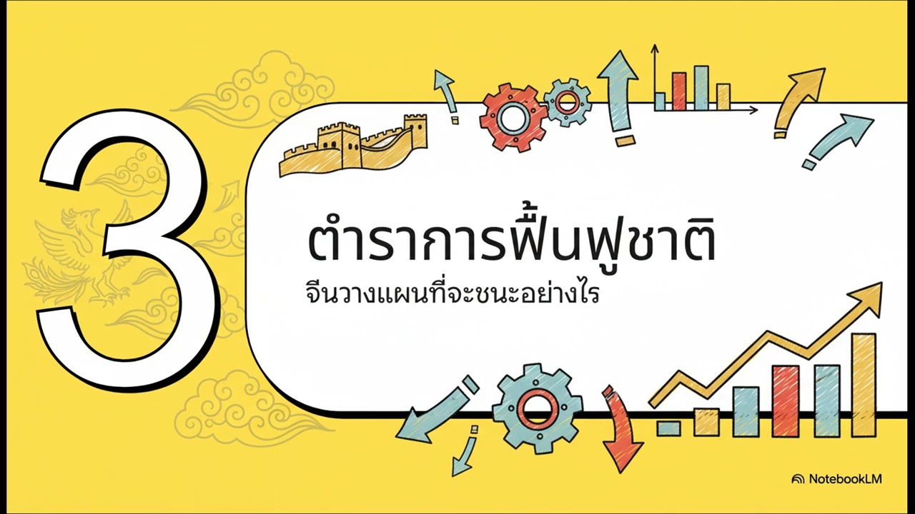 ยุทธศาสตร์ชาติจีน: แนวโน้มและวิถีแห่งการแข่งขันระยะยาว #ชีวิตพลวัต 