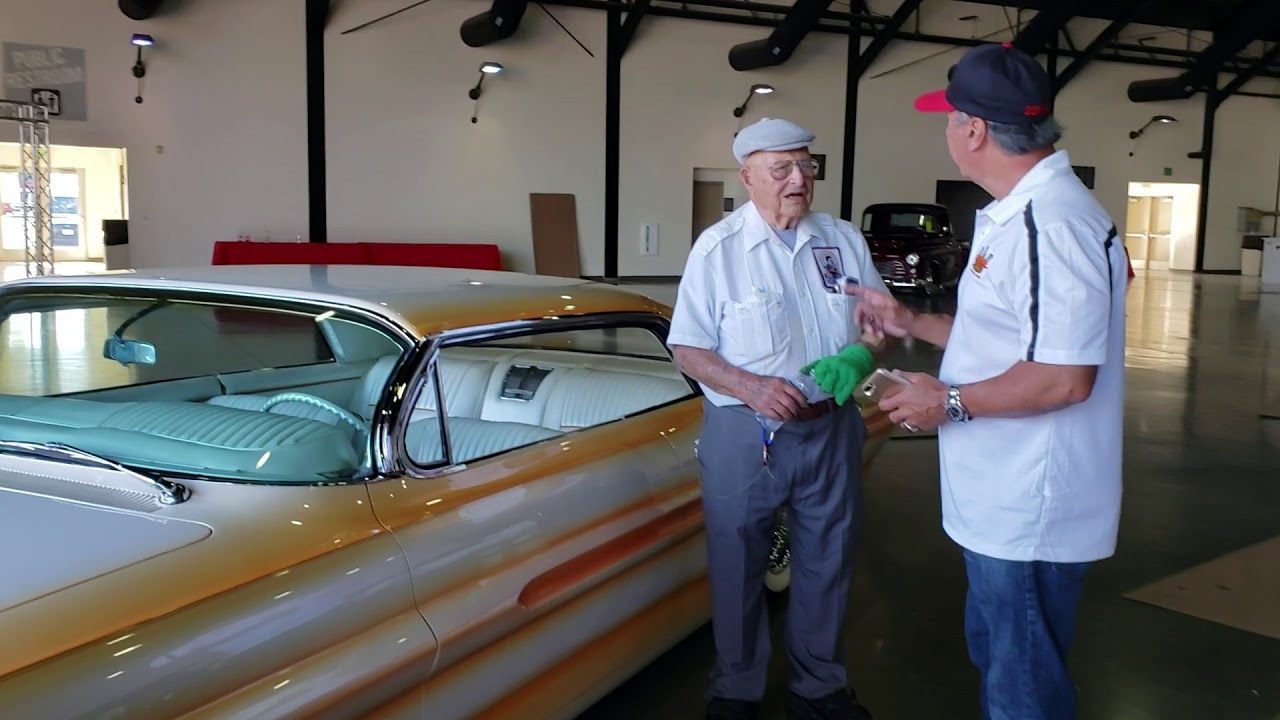 John D'Agostino Shows Ed ISKY Iskenderian Cars at CFAC on DAN-O-VISION...