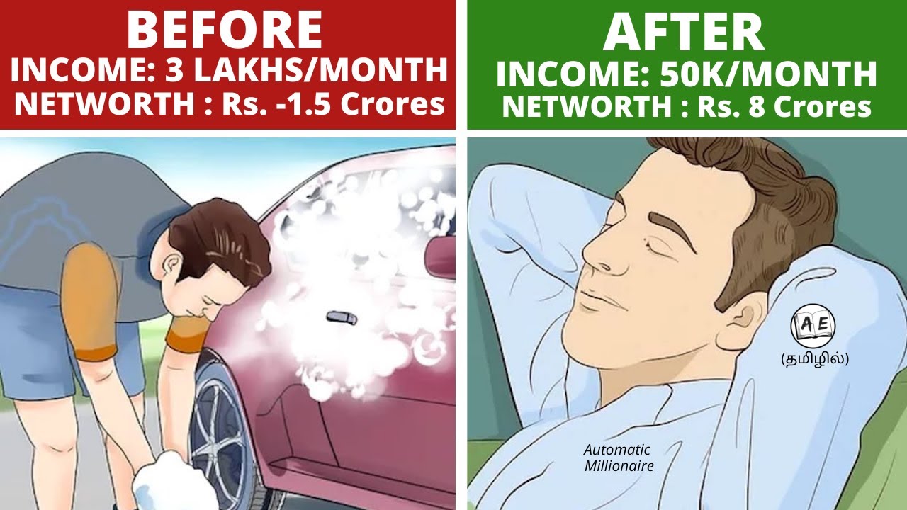 How Normal People Can Become Rich Automatically (Tamil) | The Automatic Millionaire Book| AE Finance