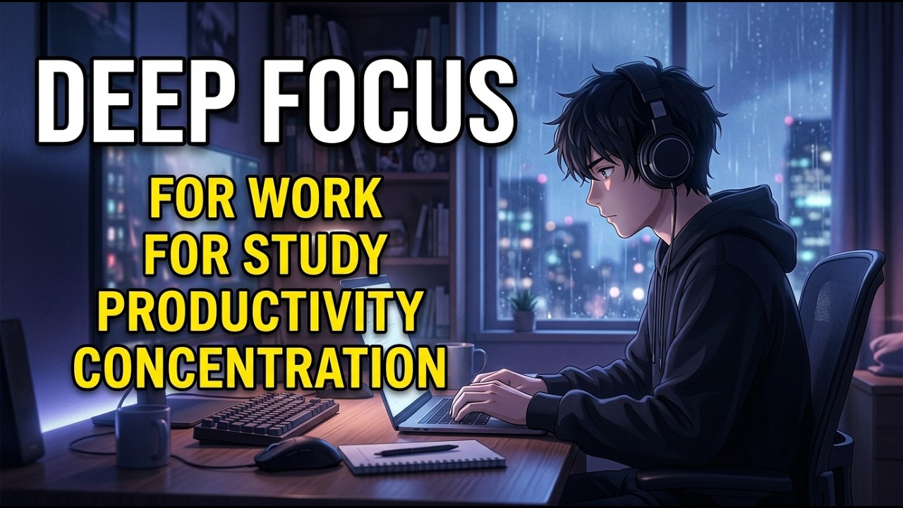 🔴 LIVE Productivity Music | Ambient Beats for Focus & Clarity