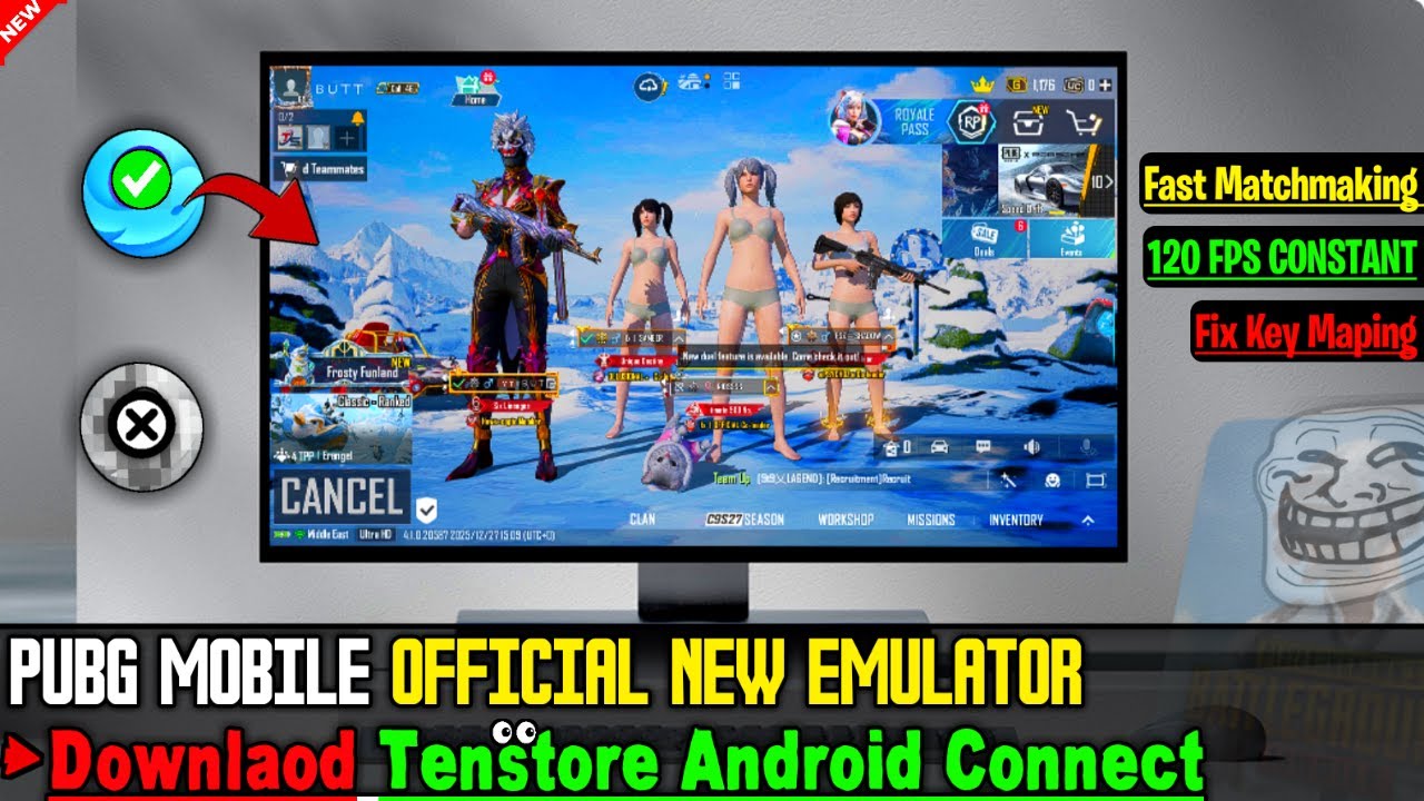 How To install PUBG Mobile on PC TenStore Android Connect (New Gameloop Is Back 😎)