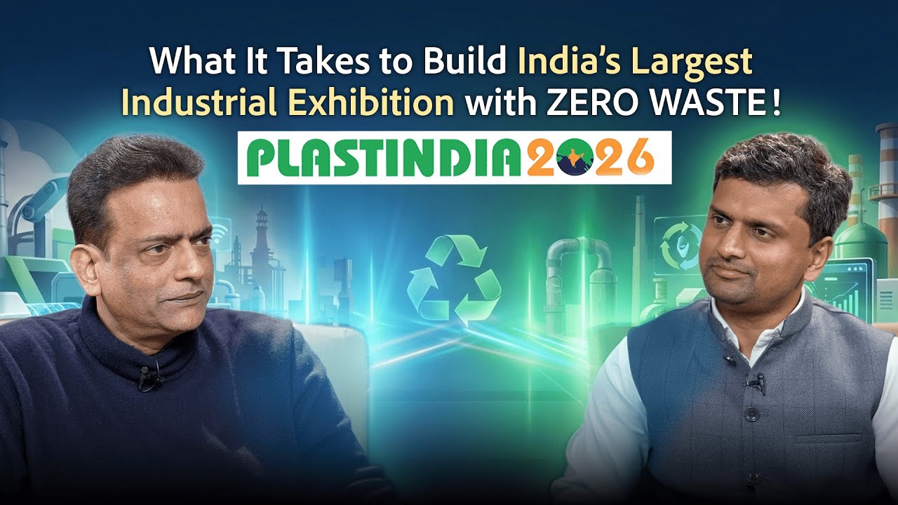 Inside PLASTINDIA 2026 | Mr Alok Tibrewala & Mr Arun Singhal on MSMEs, Innovation & Zero Waste