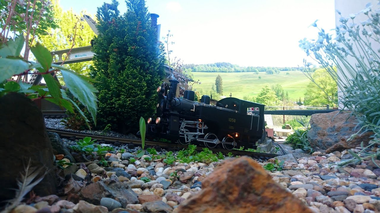 Lgb 😊 🚂 SBB Zahnrad Dampflok🚂 Steilstrecken + Zahnstangen Betrieb auf der Lgb /Piko Gartenbahn.🚂