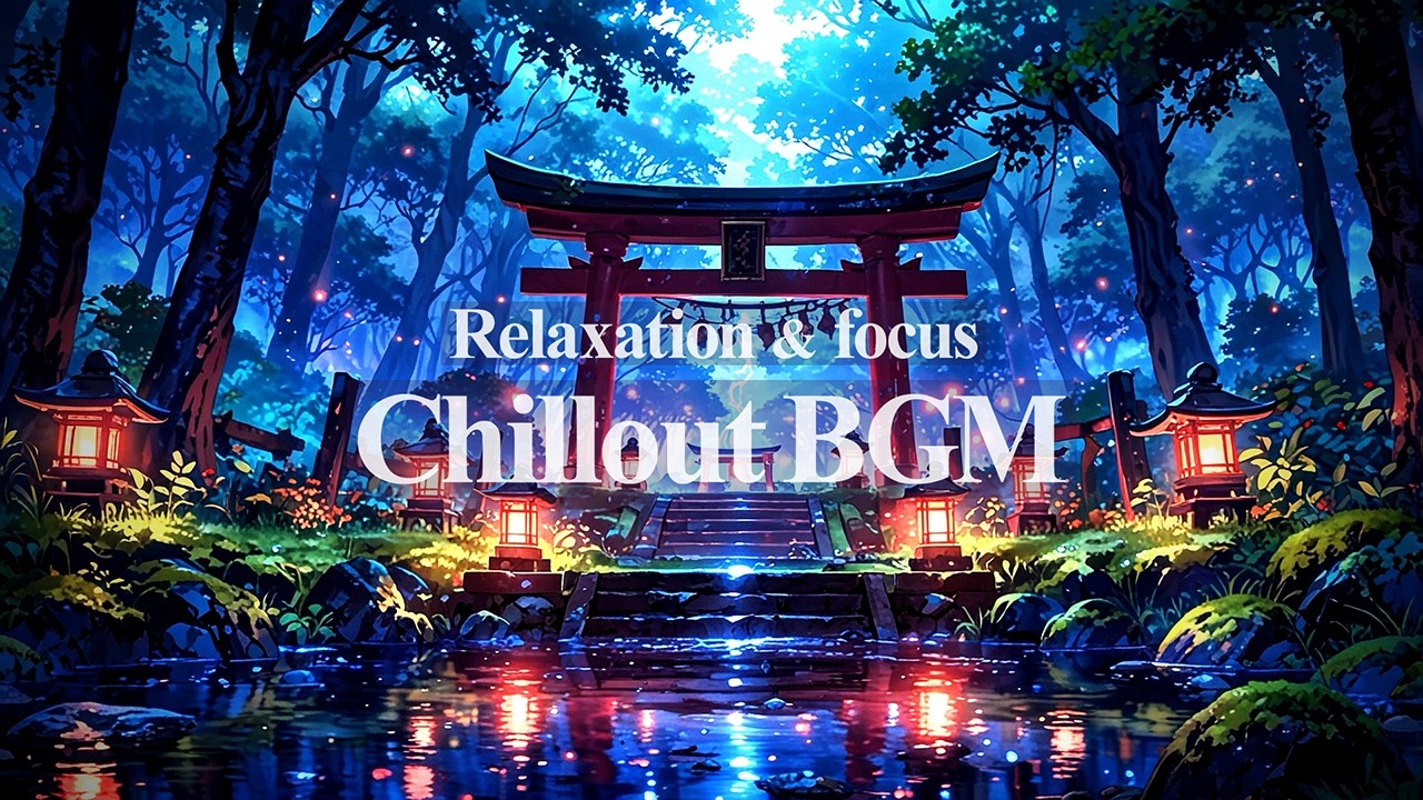【Chillout BGM 114min.】🎧 Sanctuary - 心を癒すリラックス音楽・作業用BGM