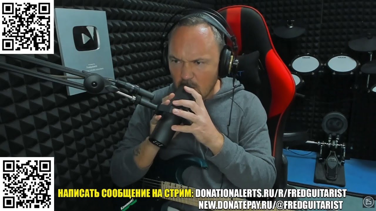 РЖАЧ! FREDGUITARIST ВОССОЗДАЛ СЦЕНУ КАК ДЭЙВ МАСТЕЙН ЗАПИСЫВАЕТСЯ НА ДОРОГОЙ СТУДИИ!