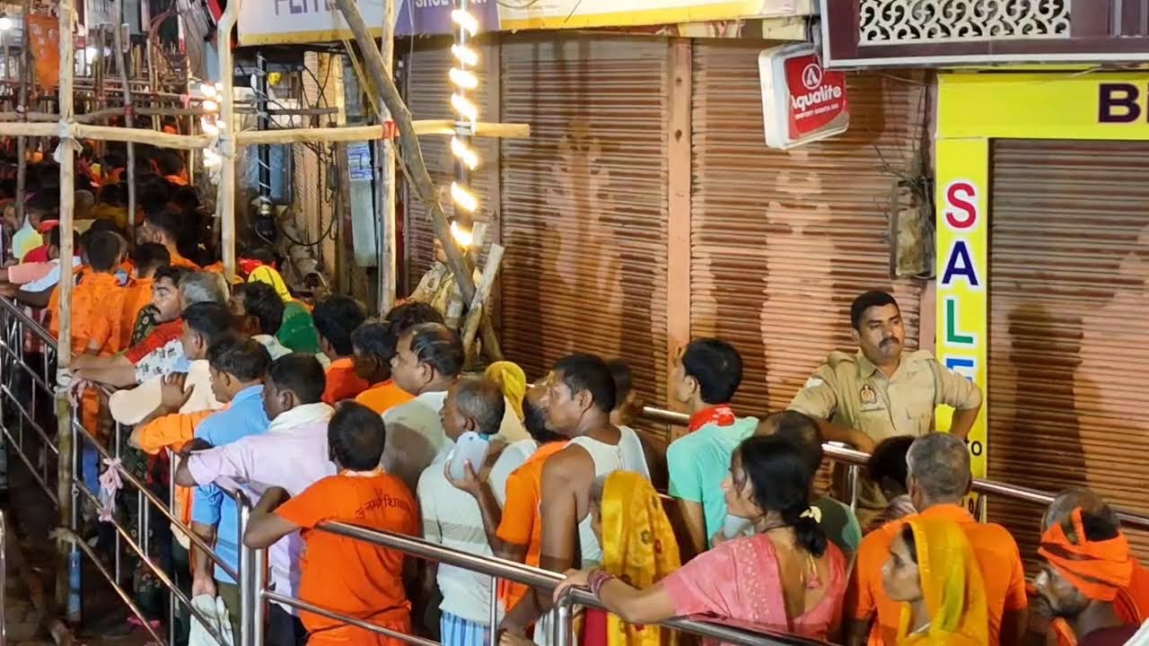 Varanasi police Kashivishwnath mandir live