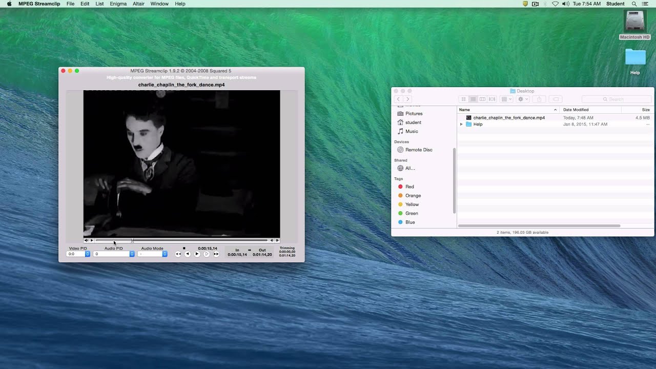 Using MPEG Streamclip to Trim YouTube Videos