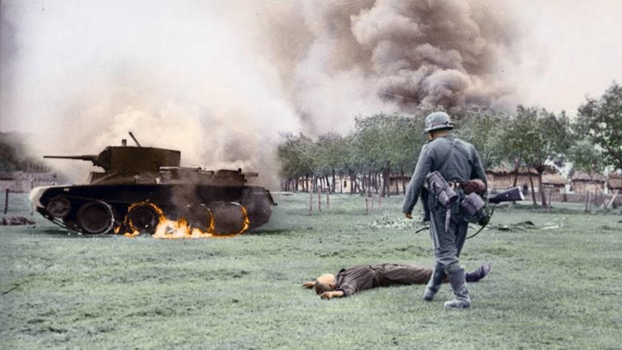 Rare 2nd SS Panzer Division Das Reich Footage - Battle of Kursk | Colorized 4K Restoration